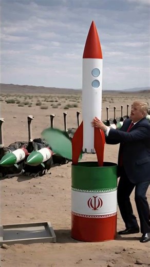 Khamenei’s Ostrich Plan 😂 Trump Oil Drama & Netanyahu Reaction | Viral Parody Short