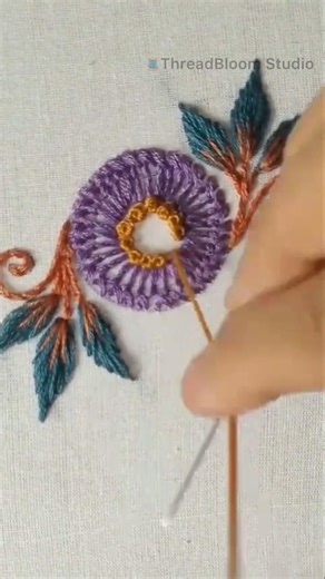 Simple stitching design for dresses | hand embroidery for kurti #shorts #fyp#foryou #shortsviral