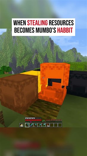 when stealing resourcesbecomes mumbo's habbit