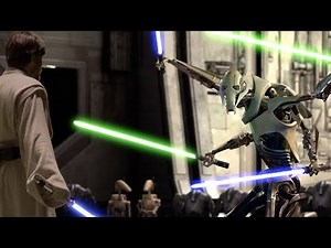 Obi Wan Kenobi VS General Grievous-Revenge of the Sith Full Fight- 1080p