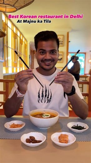 Help with harsh | Content Creator on Instagram: "Best Korean food in Delhi at MKT 😍❤️🔥 Tag Korean food lover 🤝🍜 House of Korea Location :- Majnu Ka Tila nearest metro station Vidhan Sabha Metro Station 📍 #majnukatila #majnukatilafoodwalk #majnukatilafood #koreanfood #koreanrestaurant #koreanrestaurant #kimchiramen #ramennoodles #tteokbokki #sushi #bbq #bbqchicken #reelsinstagram #explorepage #helpwithharsh [best Korean food in Delhi, Korean food in Delhi, Korean restaurant in Delhi, Best re