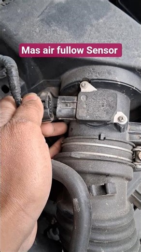 map sensor location #mass air fe sensor# black smoke problem in car