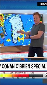 Conan's Greenland Weather Report On Anderson Cooper #shorts #shorts