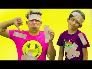 Jason and funny stories with sticky tape