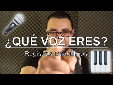 What's My Voice Range? - Men