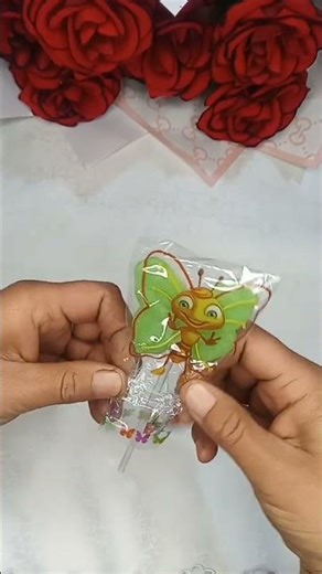 "Unwrapping Butterfly Candy: A Journey of Unforgettable Flavors 🌈🍬#asmr