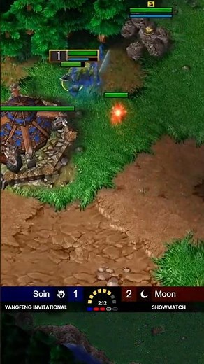 Moon's Perfect Wisp Block: Blademaster vs Rock Golem 🧠