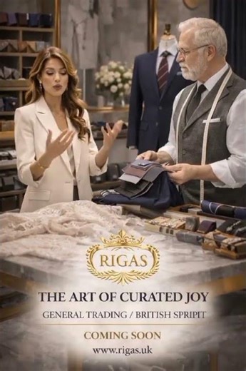 RIGAS Luxury Men’s Fashion | British Style & Tailoring 🇬🇧