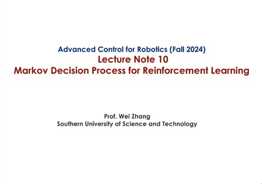 Lec10-3: MDP问题，Value/Q function, Bellman equation 推导