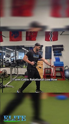 1-Arm Cable Rotational Row
