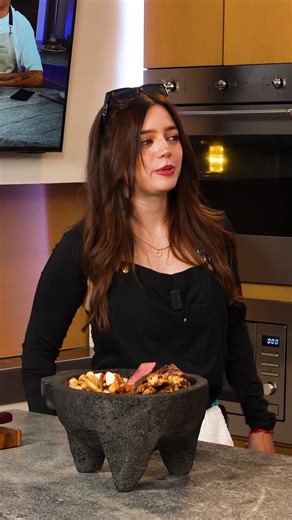 Posar para la foto 🤣 #chefenproceso Video: Nataliamx COCINANDO RIBEYE, PULPO y CAMARONES Canal: Chef en proceso