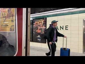 TTC Toronto line 2 Subway train ride April 5, 2025