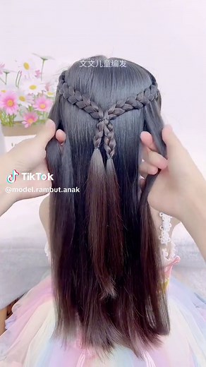 Model Rambut Cantik Anak: Tutorial Ikat Simpel