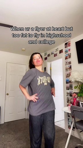 Madeline Grace: Plus Size Flyer Cheerleader Fighting Body Dysphoria