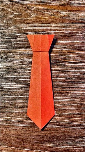 Origami tie