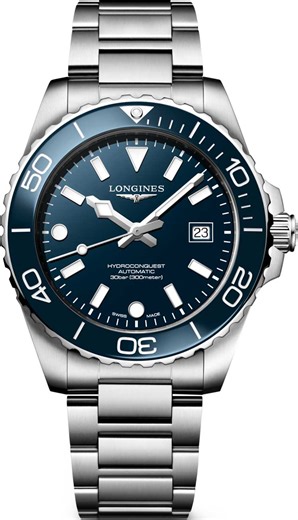 Longines HydroConquest Watch 42mm with Blue Dial - L37884966