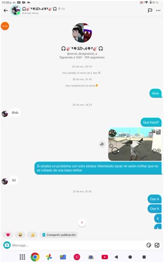 @🎧🎸†𖤐𝑆𝐷-𝐴𖤐†🎸🎧 mi mejor amiga:3