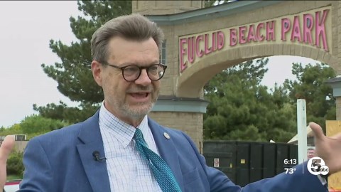 Cleveland is moving the Euclid Beach Park arch. We got an inside look at the process.