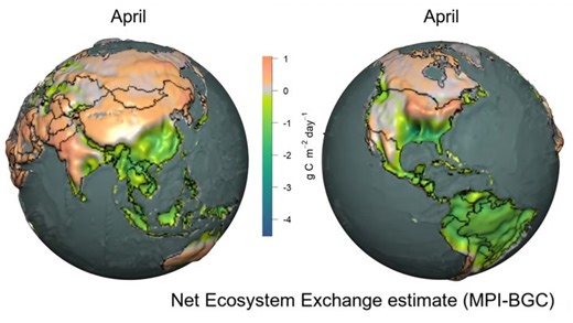 Earth's annual CO2 levels
