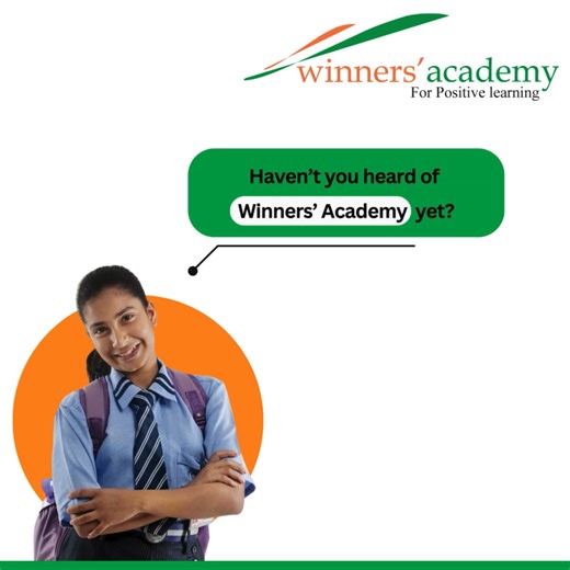 Winners' Academy Providing academic solutions under one roof. Let your child learn comfortably and excel in School Exams / Boards as well as competitive exams. Registrations open for 2025-26. Small batch size. Class VIII to XII Maths, Science & Commerce CBSE, ISC, ICSE TOPPERS INTEGRATED NEET & JEE MAIN Call 9840079460 for further details. Winners' Academy Experts in school syllabus coaching since 2004 www.winnersacademy.in | Winners' Academy