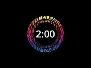 2 Minute Timer | Colorful Progress Bar