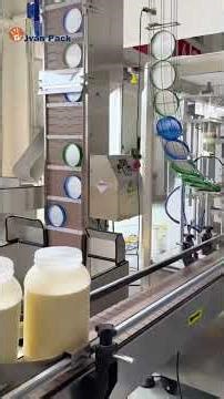 Automatic paste filling capping labeling machine for containers