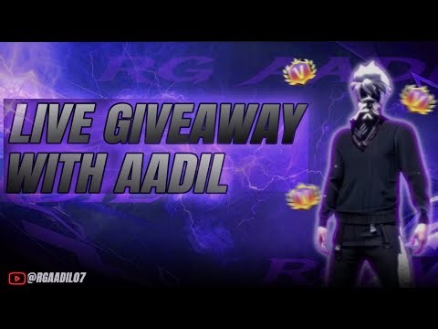 FREE FIRE LIVE GIVEAWAY CUSTOM ROOM 😍| FF LIVE REDEEM CODE GIVEAWAY WITH RG AADIL 07