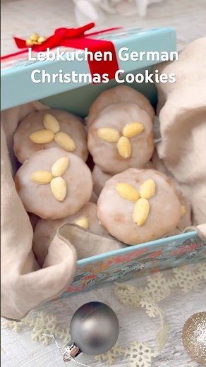 Lebkuchen German Christmas Cookies - Better than bought! @notquitenigella #lebkuchen #recipe