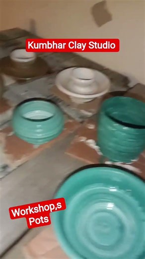 Kumbhar Clay Studio Pots #shortvideo #vairalvideo #tranding #pottery
