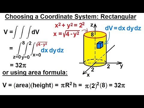 Calculus 3: Triple Integrals (2 of 25) Choosing a Coordinate System: Cartesian