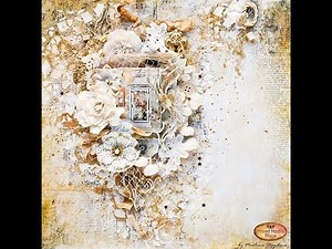 Light and bright - Mixed Media Layout