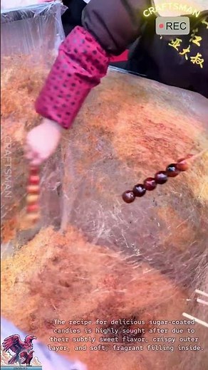 How to Make Sugar Coated Candy #video #viral