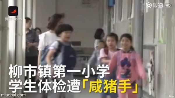 Fake doctor caught on camera harassing school girls in China