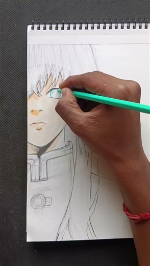 Muichiro tokito drawing ❤️.#shorts