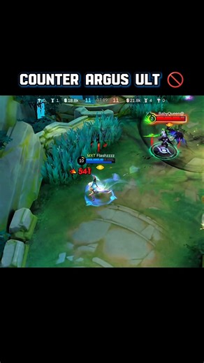 EASY TO COUNTER ARGUS 💀 #mlbb #mlbbindonesia #mlbbshorts #mythic #shorts