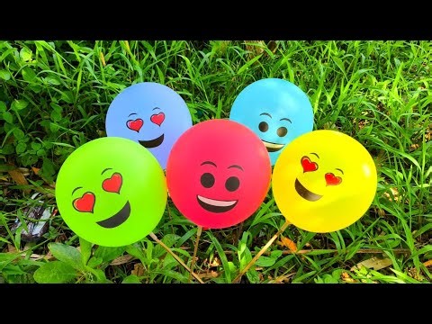 compilation of exploding colorful balloons #balloon #asmr #experiment #memuaskan