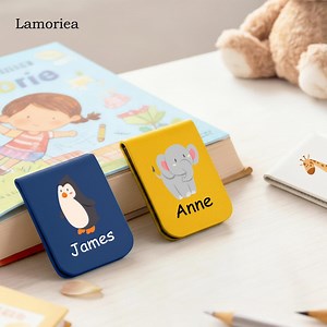 Personalized Kids Bookmarks, Animal Bookmarks, Magnetic Paper Clips, Bookmarks for Kids, Unique Rainbow Bookmarks, Back to School Gifts - Etsy