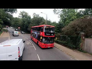 London BUS Ride 🇬🇧 Route 65 - KINGSTON to EALING BROADWAY via Petersham, Richmond, Kew, Brentford 🚌