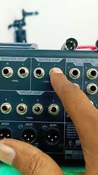 When & how to use "MONO, AUX, MATRIX, MONITOR, STEREO, output 🤔 #livesoundtips #usa #england #uk