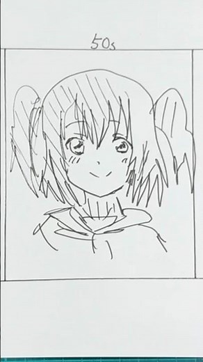 Drawing Ruby in 5 Seconds, 50 Seconds, and 5 Minutes！ #aiscream #drawing