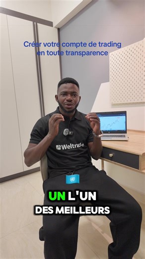 Vous pouvez créer votre compte en utilisant mon lien dans ma bio #weltradefrench #tranding #lifestyle #signauxtrading #congolaise🇨🇩