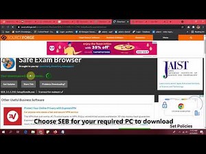 SEB Configuration for Teachers (UniSZA LMS)