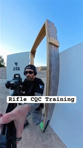 Rifle CQC Training