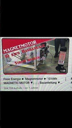 Freie Energie ► Magnetmotor ► 10 kWh MAGNETIC MOTOR ▼↓ ↓ ↓ Bauanleitung ▼↓ ↓ ↓ FREE ENERGY