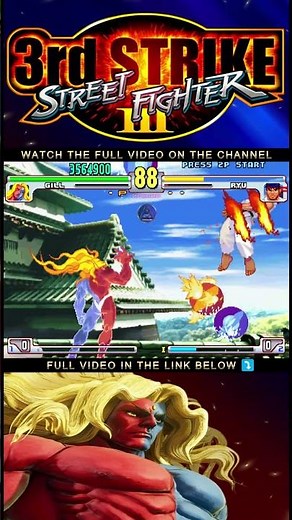 Gill UNLEASHED in Street Fighter 3rd Strike!