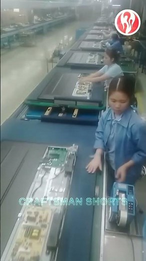 TV | People working on a television production line