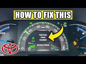 Toyota : How to Fix Radar Cruise Control Not Available