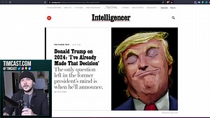 24K views · 1.3K reactions | Trump Just Cleverly Announced HE IS RUNNING For 2024 Presidency, Elon Says DeSantis Would WIN | Tim Pool | Facebook