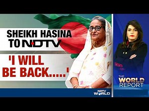 Sheikh Hasina To NDTV On Bangladesh Return, Awami League's Future And More