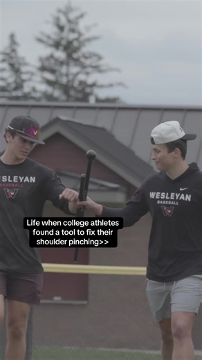 The ScapStick helps restore proper scap movement so your shoulder can rotate freely instead of getting jammed at the front of the joint. By releasing tight muscles around the shoulder blade and activating the ones that stabilize it, you create space in the joint and take pressure off the tendons. Less pinching. More range of motion. Healthier, pain-free shoulders. If you’ve ever felt that sharp pinch overhead, this is the tool you’re missing. 🔗 Link in bio#ScapStick #ThrowHarder #ArmCare #Baseb